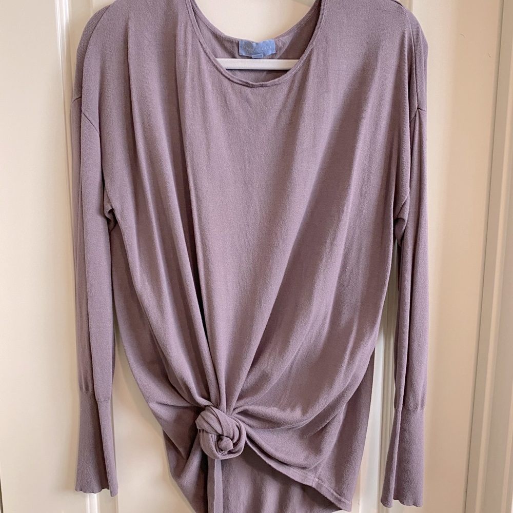 Gorgeous Grey Lavender sweater